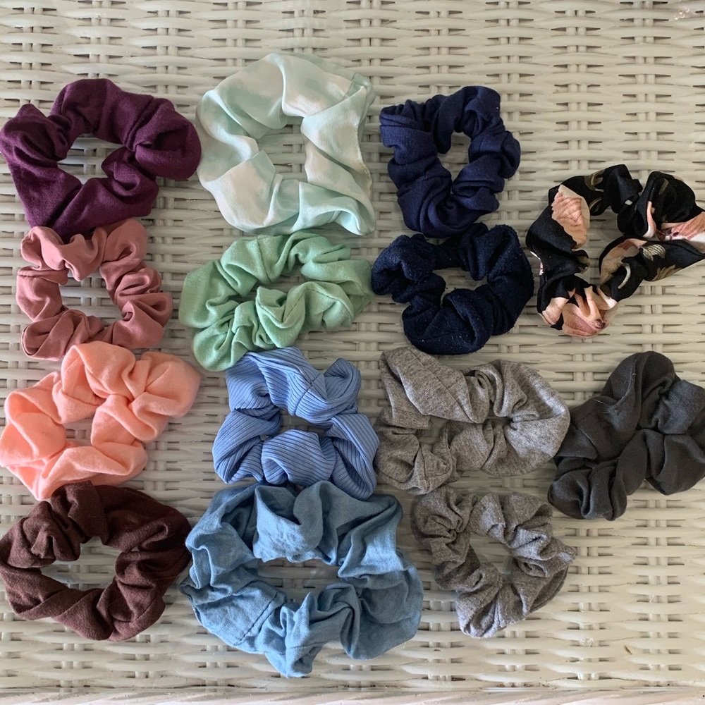 Multicolor Scrunchie Bundle
